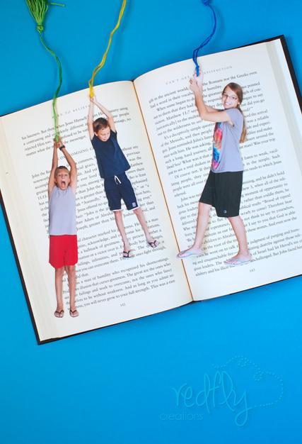 Fun Photo Bookmarks