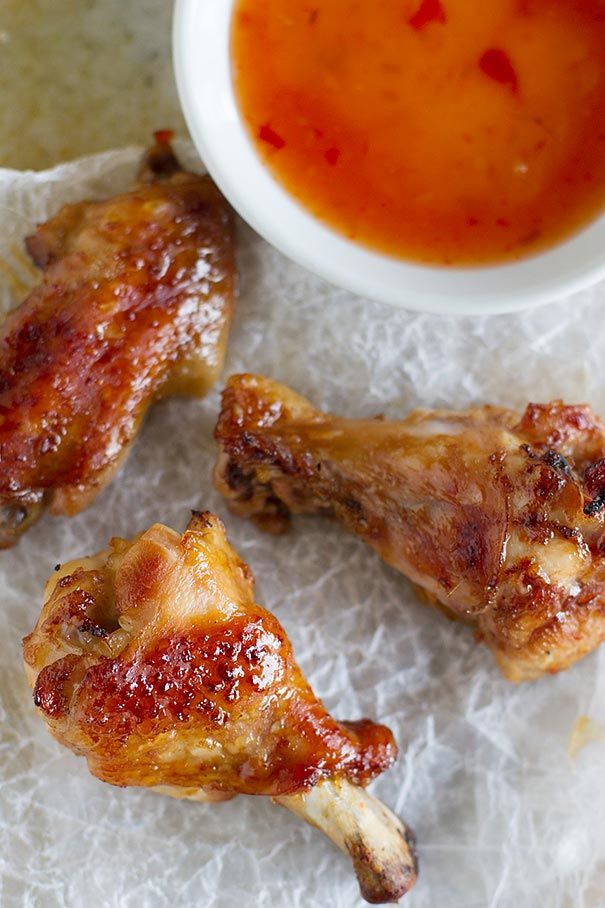 Sweet Thai Chicken Wings