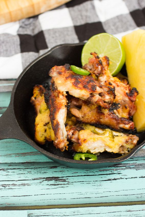 Pineapple Chile Lime Wings