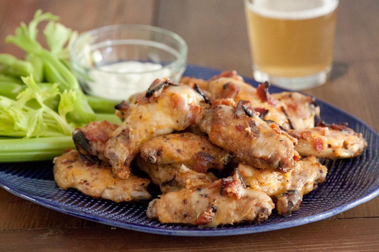 Bacon Cheddar Buffalo Wings