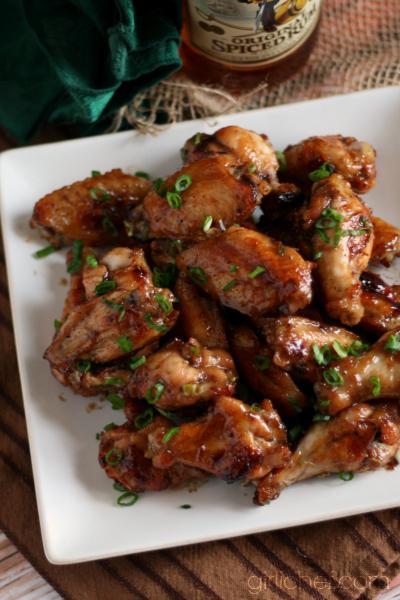 Sticky-Sweet Caribbean Wings