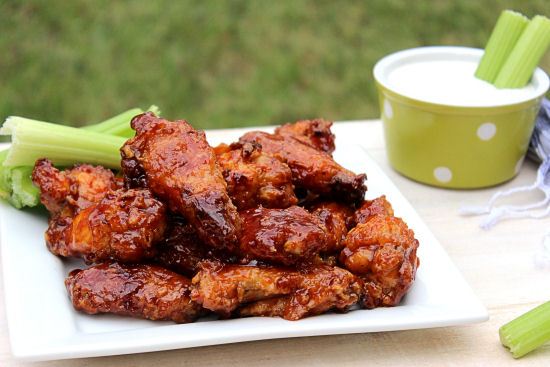 Honey BBQ Wings and Cool Ranch
