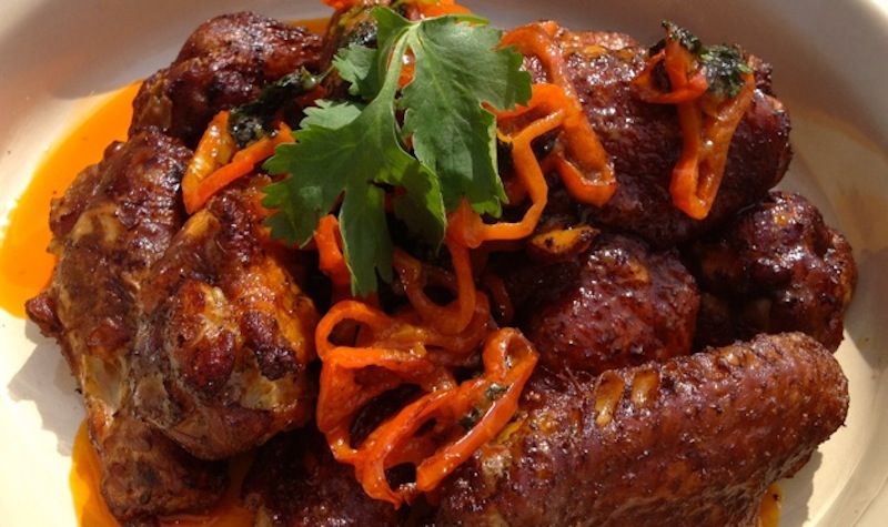 Fire-Eater Chicken Wings