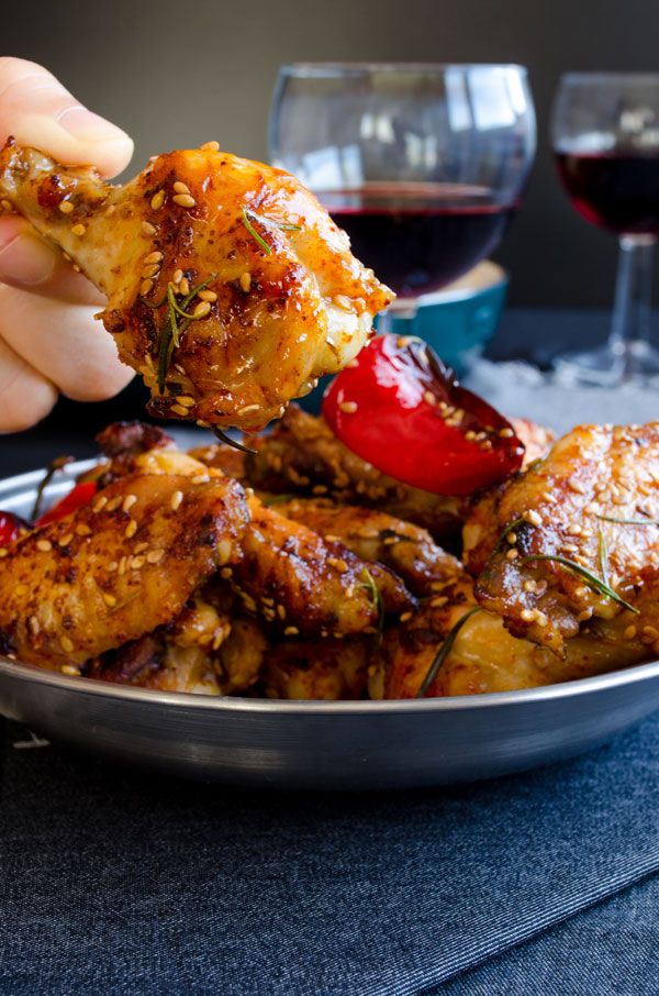 Honey Sesame Chicken Wings