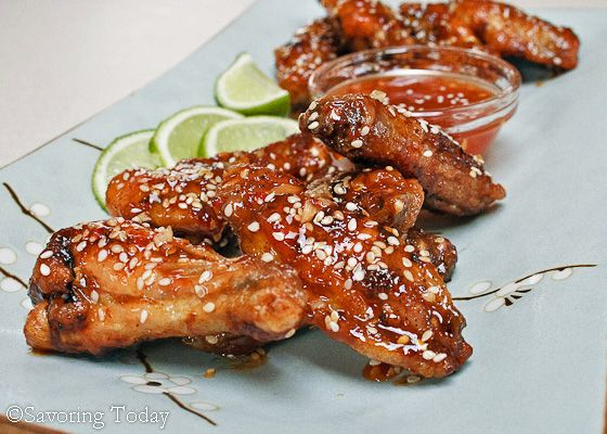 Thai Chili Sesame Chicken Wings