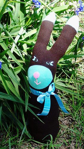 Hop to It Sock Bunny