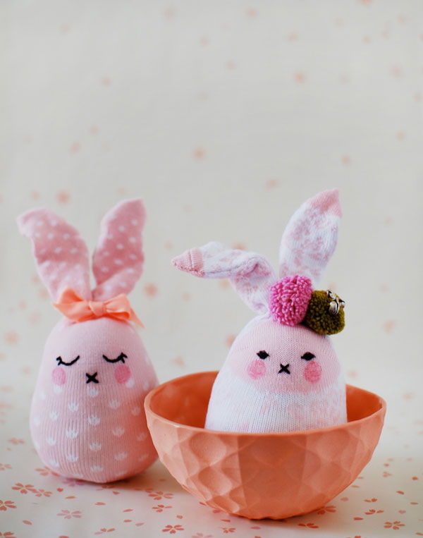 Easter Sock Bunny
