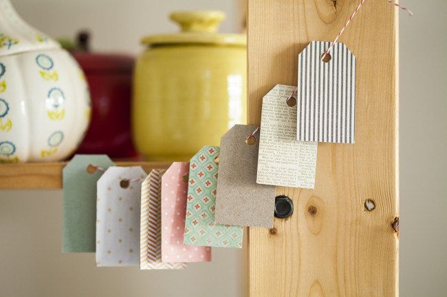 Cereal Box Gift Tags