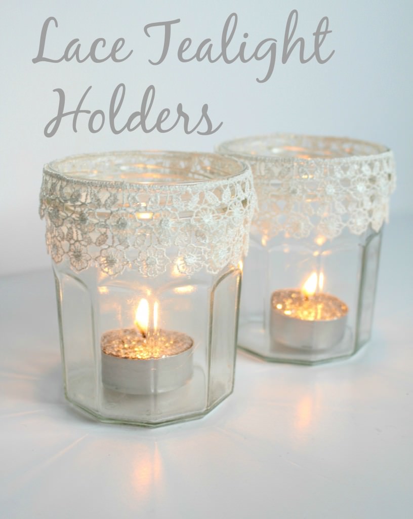 Lace Tealight Holders