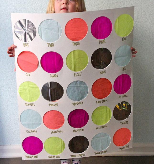 Punch Board Calendar