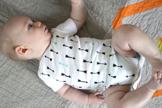 Painted Arrow Onesie
