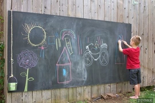 Outdoor Chalkboard