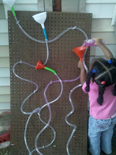 Tube and Funnel Peg Board