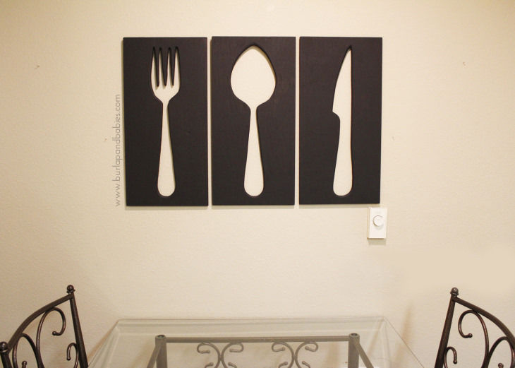 Giant Utensils Wall Art