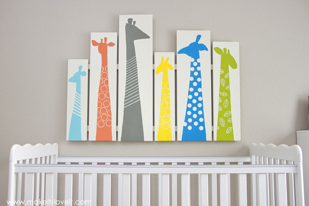 Giraffe Wall Art