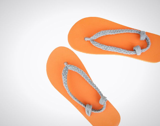 Flip-Flop Braided Straps