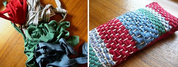 Woven T-Shirt Pillow