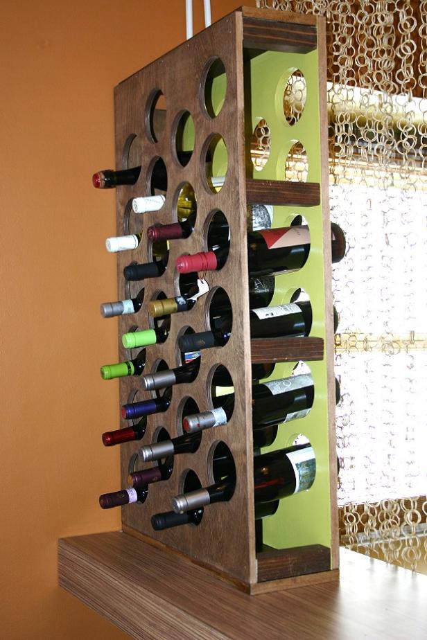 Handcrafted Wine Rack