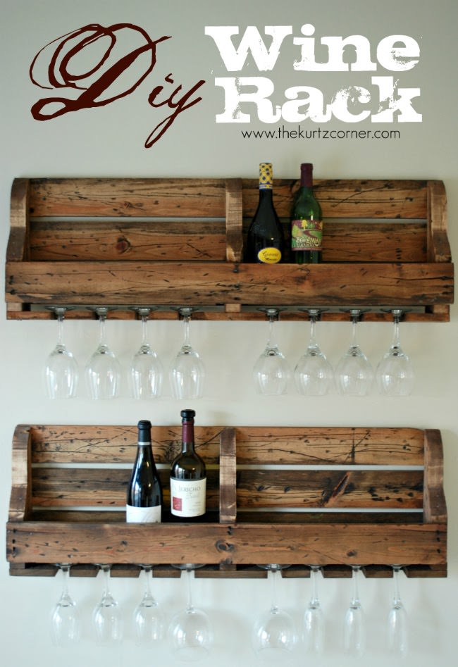 Rustic Wine Rack