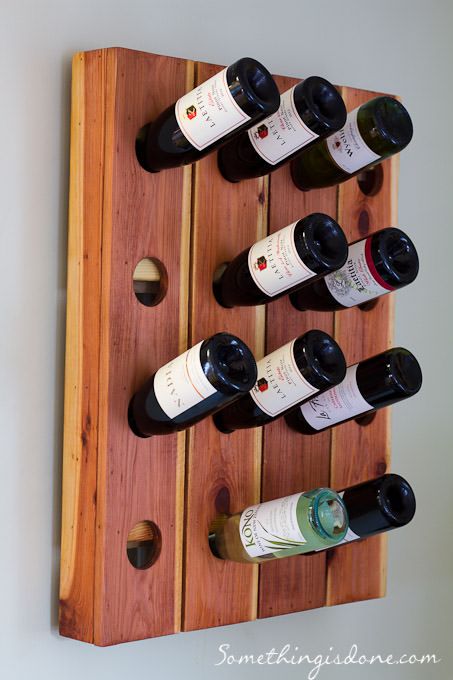 Fence Pickets Wine Rack