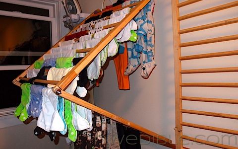 Wall Mounted Clothes Drying Rack