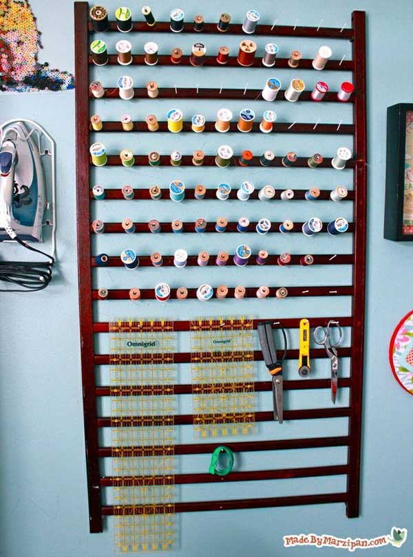 Organizing Rack for Your Sewing or Crafting Supplies