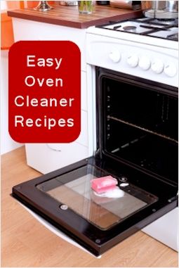 Easy Homemade Oven Cleaner