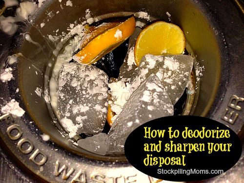 How to Deodorize and Sharpen Your Disposal