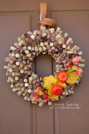 Cork Wreath