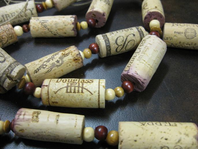 Wine Cork Garland