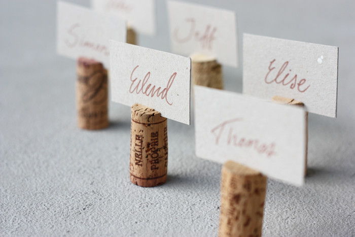 Cork Name Tags