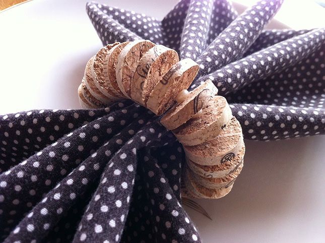 Cork Napkin Rings