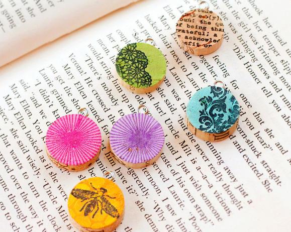 Wine Cork Pendants