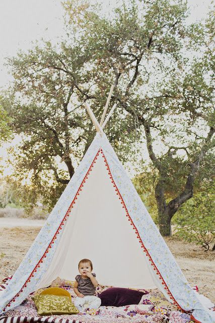 Bed Sheets Teepee