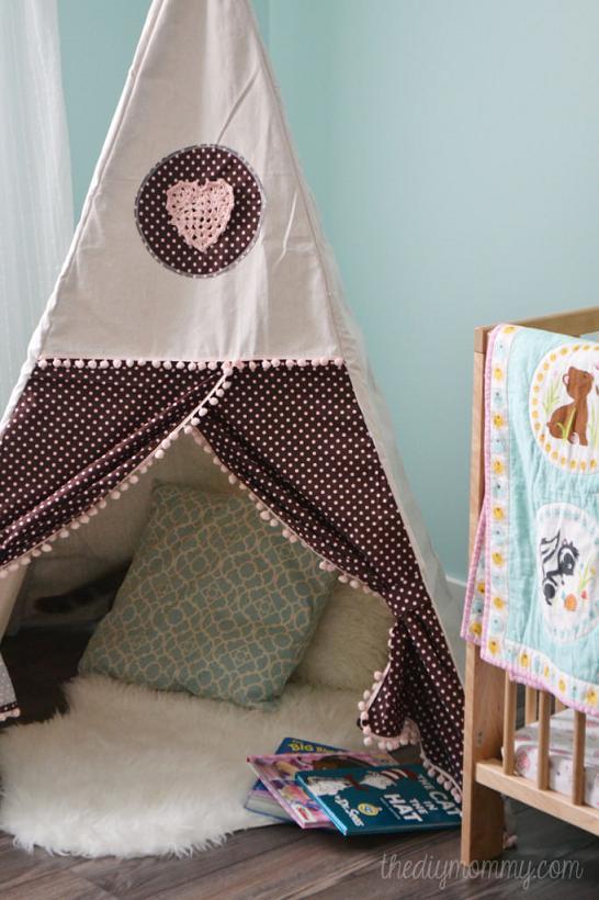 Sew a DIY Teepee Play Tent