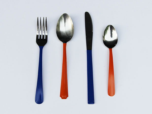 Dip-Dyed Thrifted Silverware