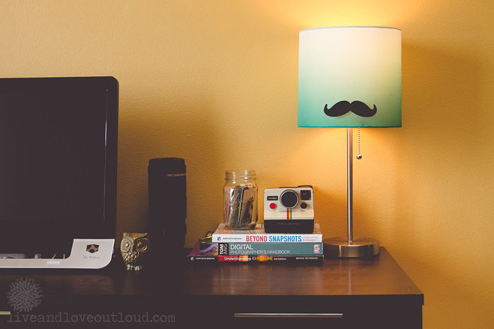 Mustache Lamp