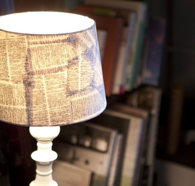 Wordy Lampshade