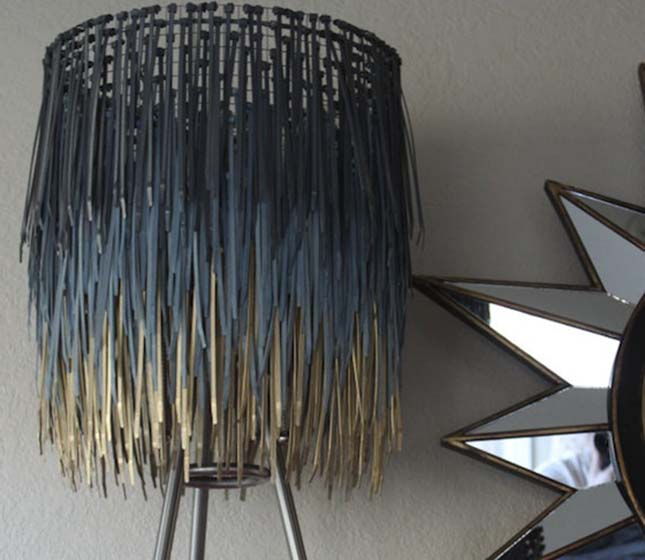 Zip Tie Lampshade