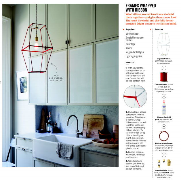 Faux Paper Lantern Lamp Shades