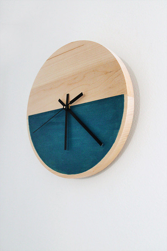 Color Block Clock