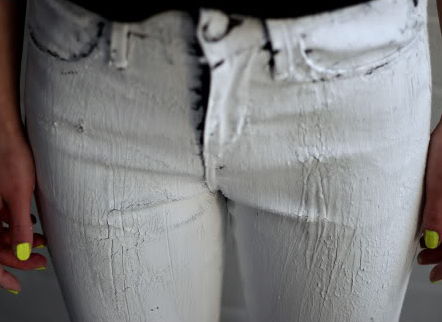 Cracked Denim