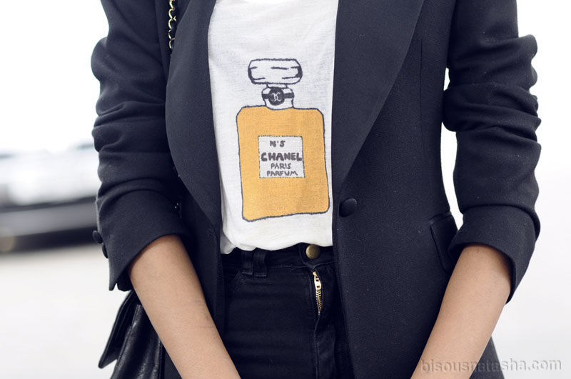 Chanel No 5 t-shirt