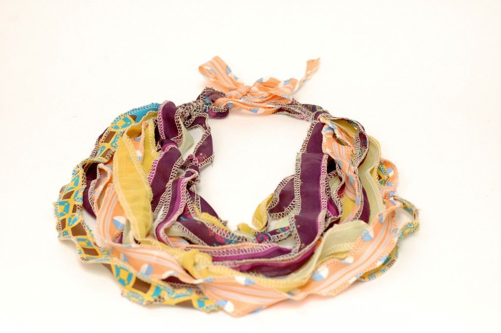Anthropologie-Inspired Scarf Necklace