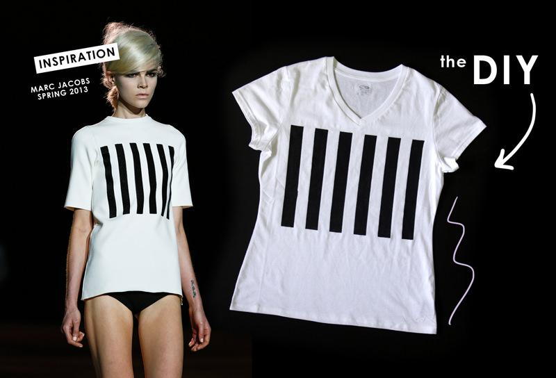 MOD Stripe Tee – Inspired by Marc Jacobs