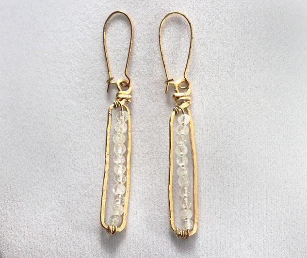 Anthro-Inspired Matchstick Earrings