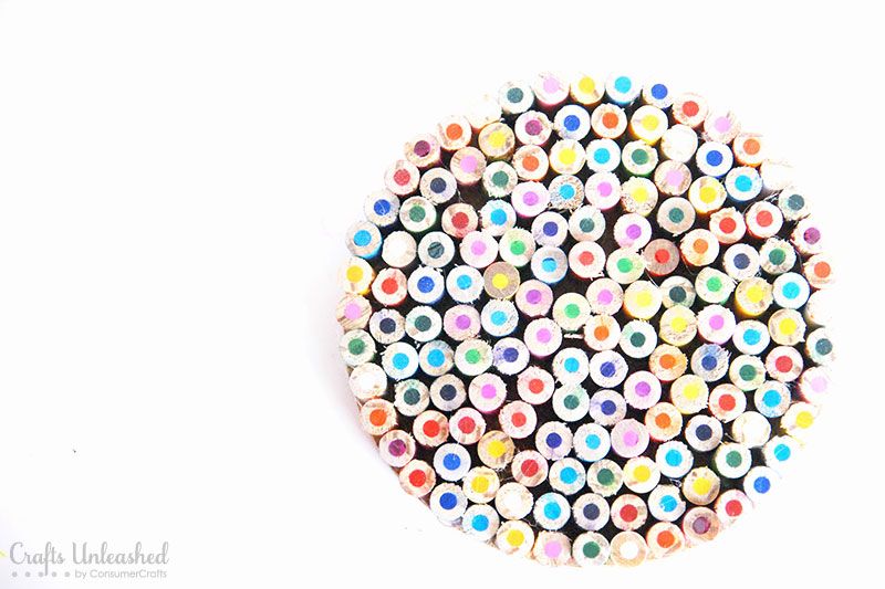 Colored Pencil Coaster