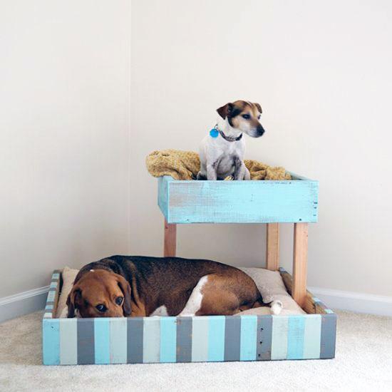 Shipping Pallet Dog Bed