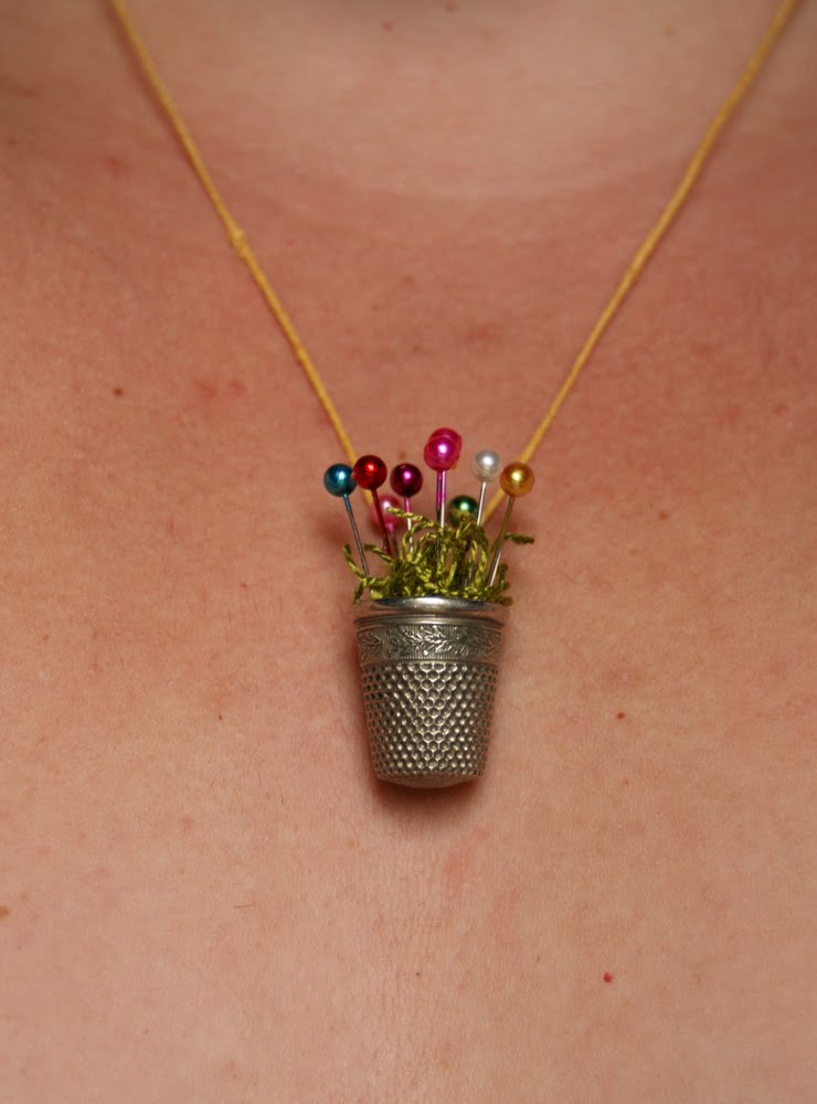 Thimble Necklace