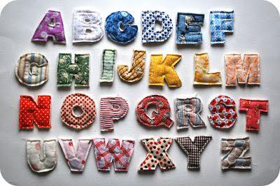 Plush Alphabet